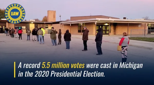 Local 72 Certifying Michigan's Election Results | UAW Local 72